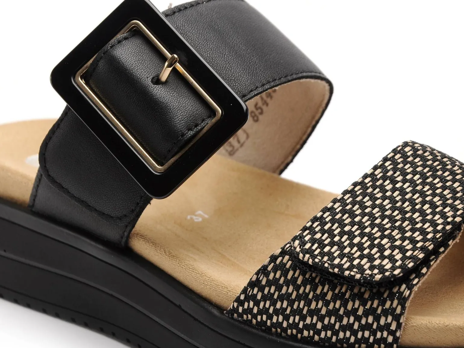 Remonte D1J61 Noir Mules et Sabots à Talons Femme