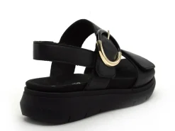 Remonte D2K50 Noir Sandales Plates Femme