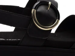 Remonte D2K50 Noir Sandales Plates Femme