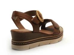 Remonte D2L50 Marron Sandales à Talons Femme