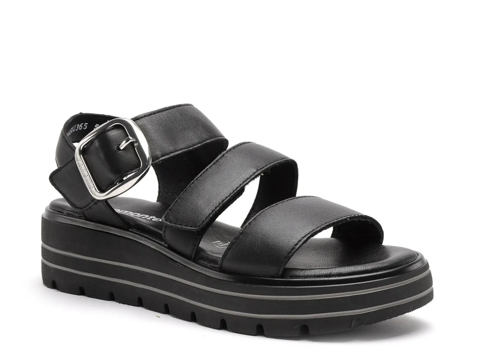 Remonte D3N50 Noir Sandales à Talons Femme