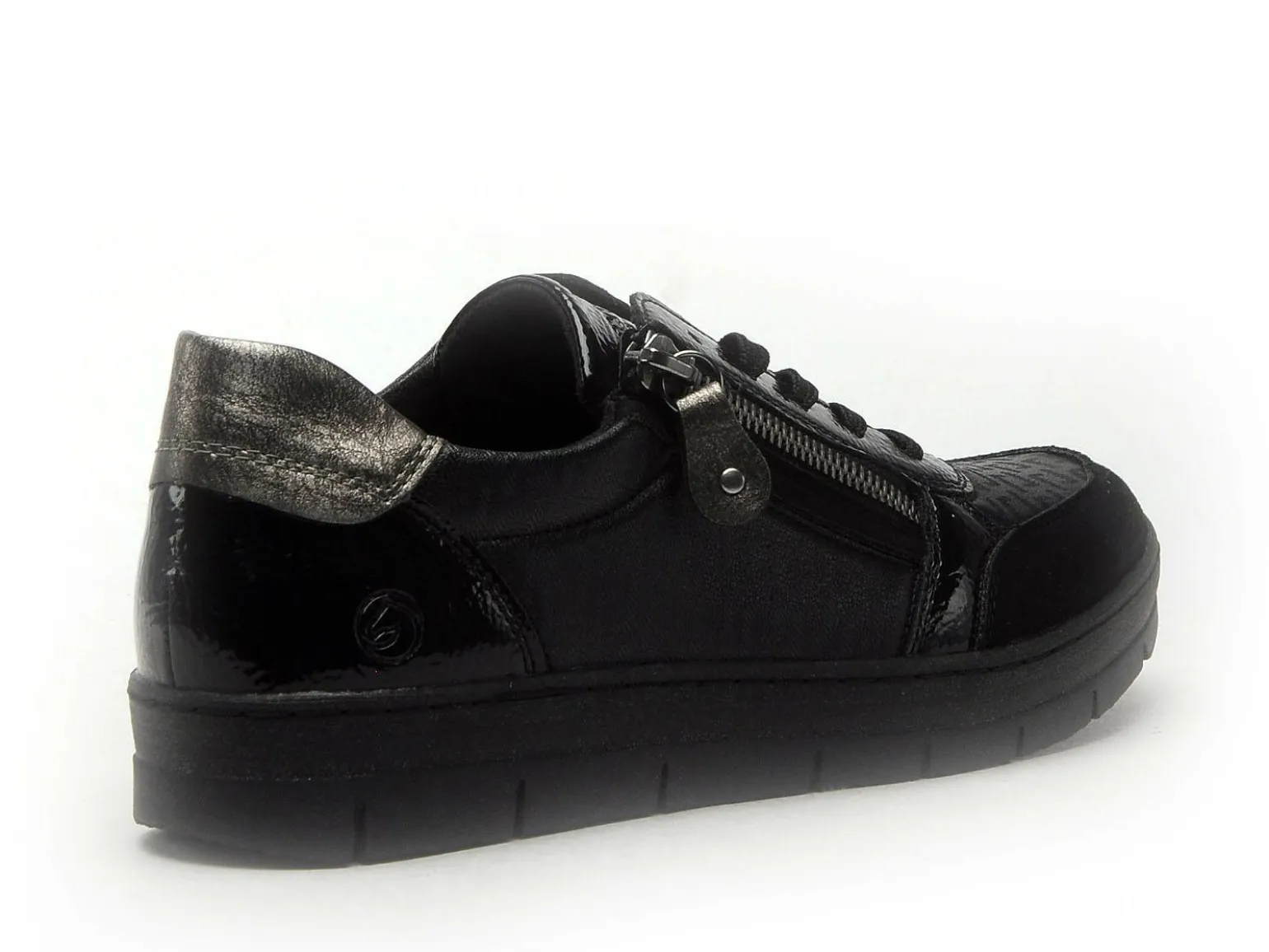 Remonte D5831 Noir Baskets Basses Femme