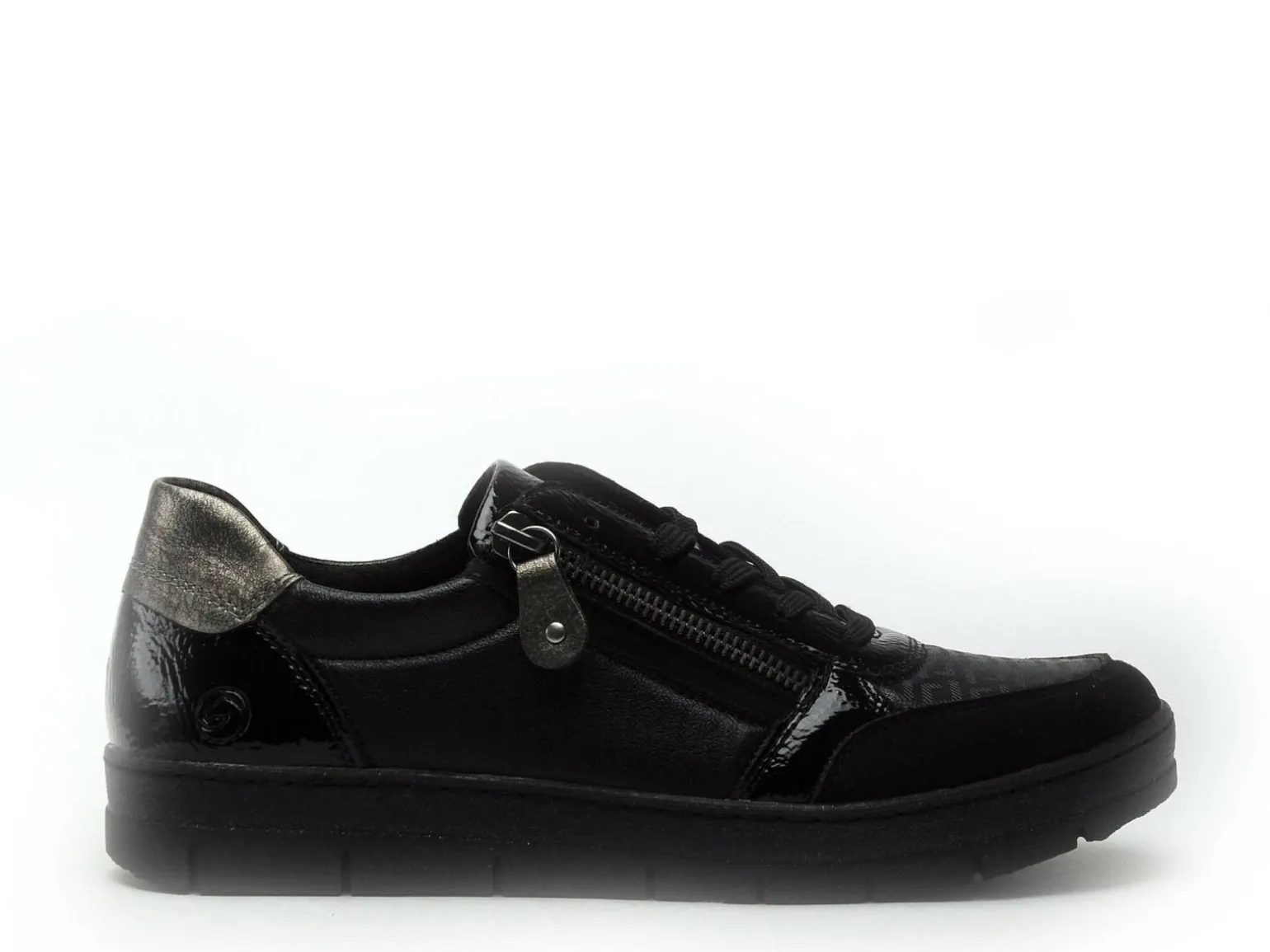 Remonte D5831 Noir Baskets Basses Femme