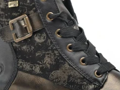 Remonte D4381 Noir Boots et Bottines à Talons Femme