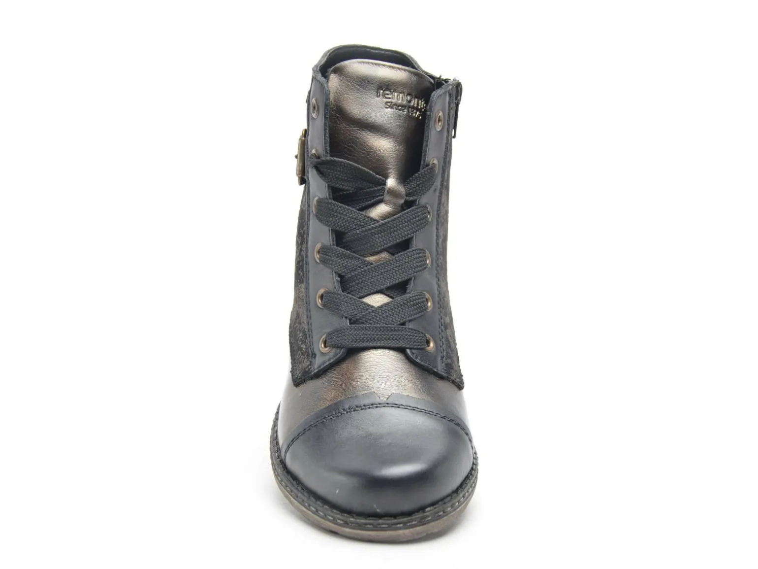 Remonte D4381 Noir Boots et Bottines à Talons Femme