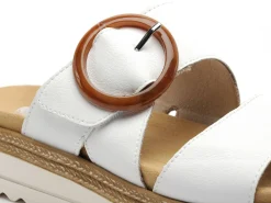 Remonte D0Q51 Blanc Mules et Sabots à Talons Femme