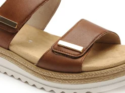 Remonte D0Q59 Marron Sandales Plates Femme