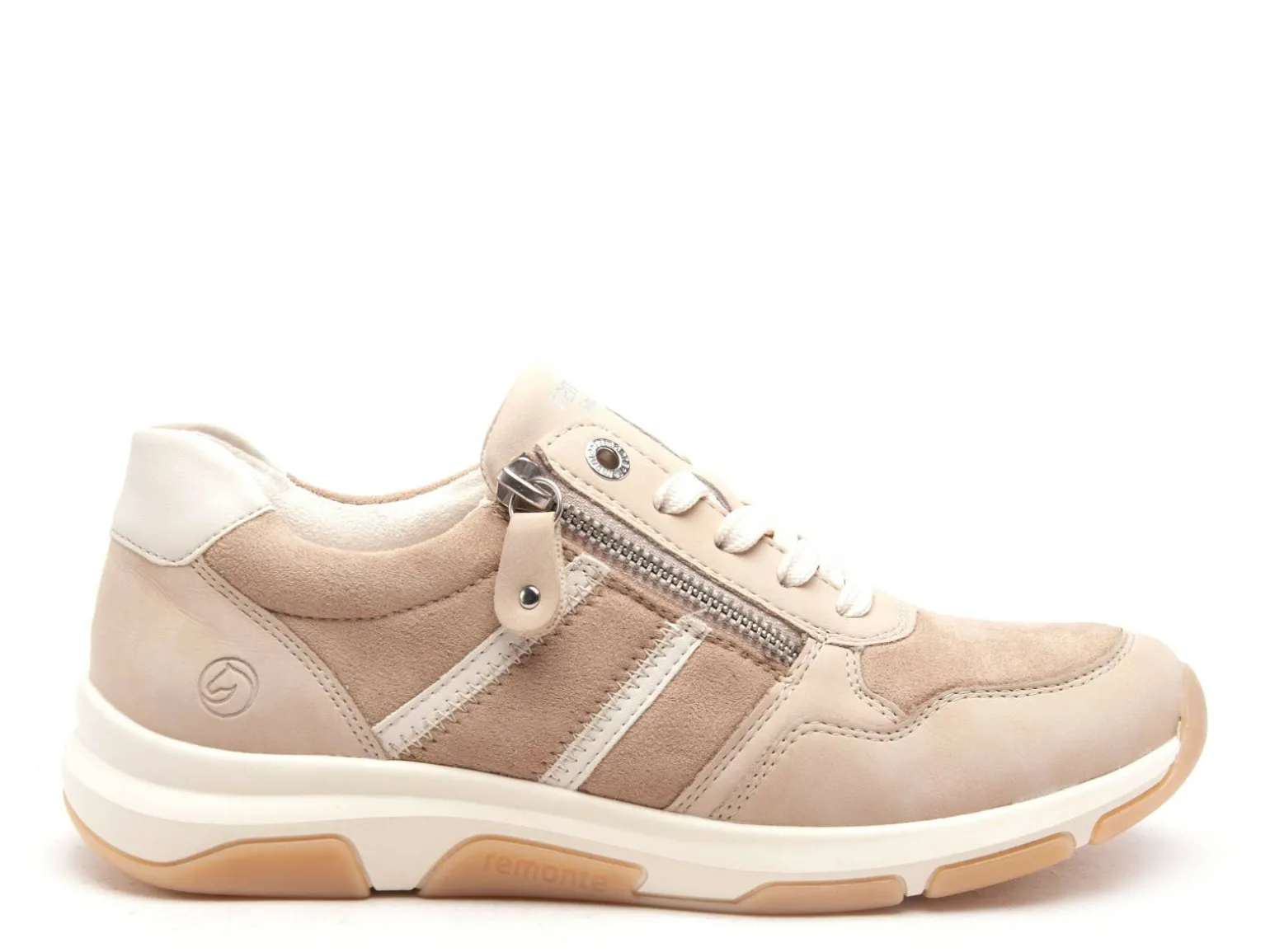 Remonte D1S04 Beige Baskets Basses Femme
