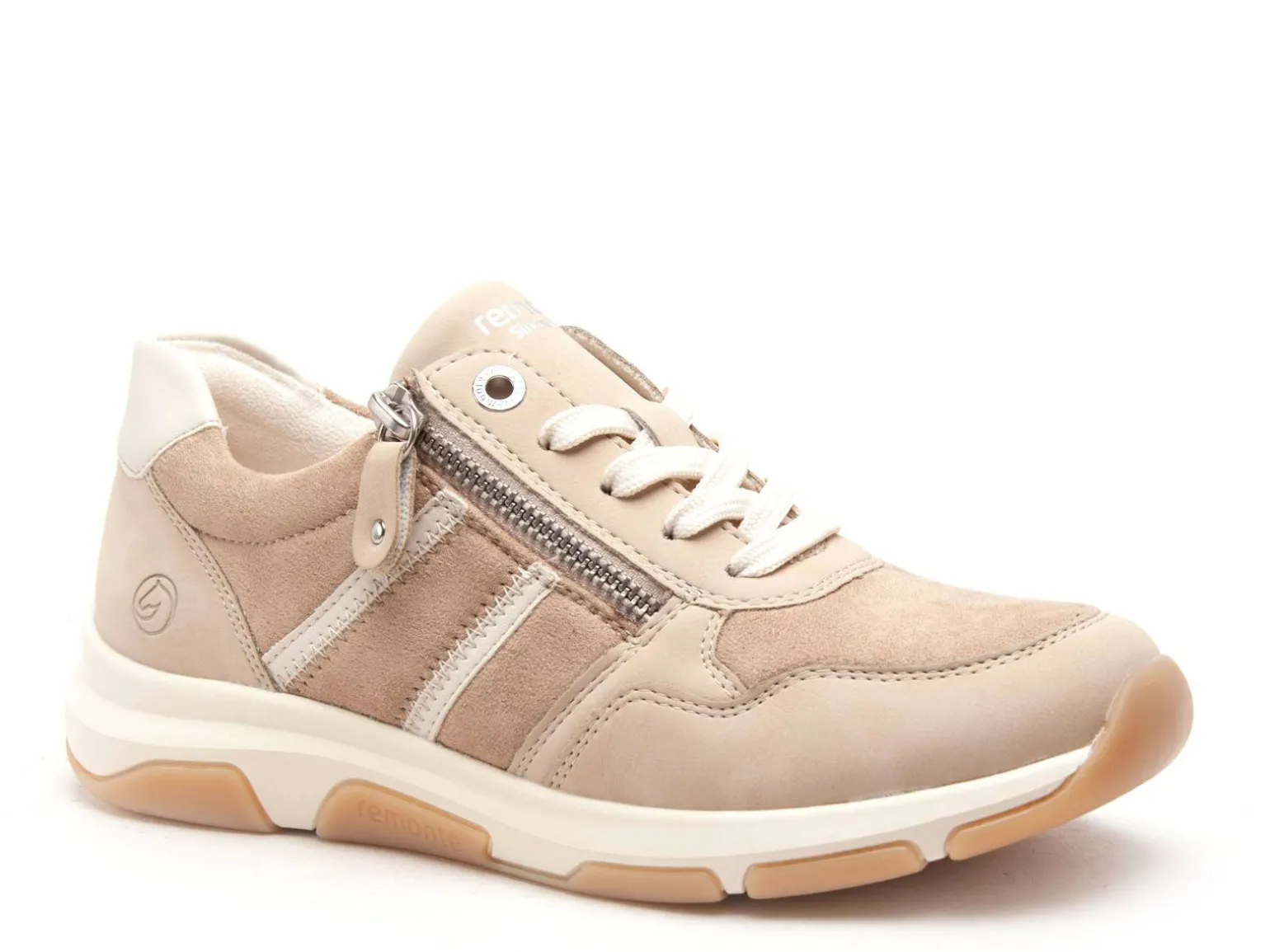 Remonte D1S04 Beige Baskets Basses Femme