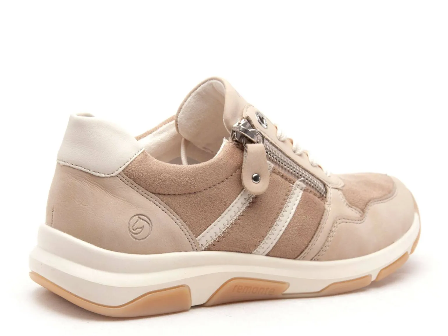 Remonte D1S04 Beige Baskets Basses Femme