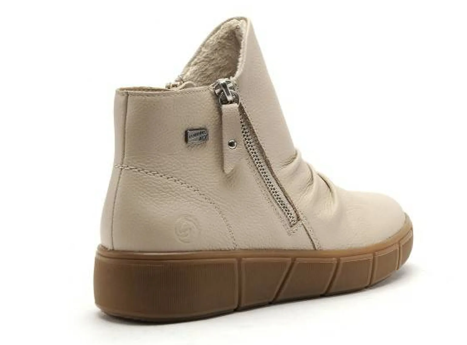 Remonte D1T73 Beige Boots et Bottines Plates Femme