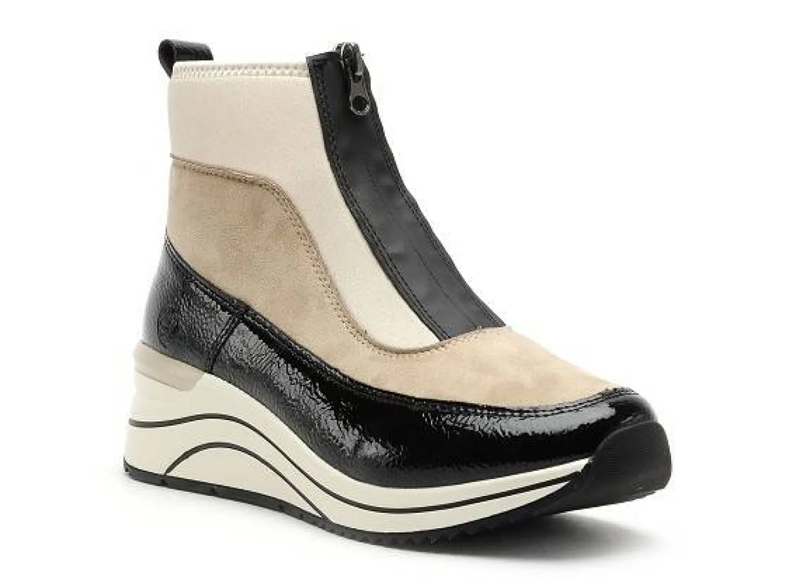 Remonte D0T71 Beige Boots et Bottines Plates Femme