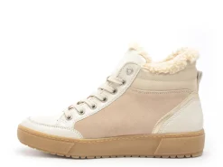 Remonte D2T72 Beige Boots et Bottines Plates Femme