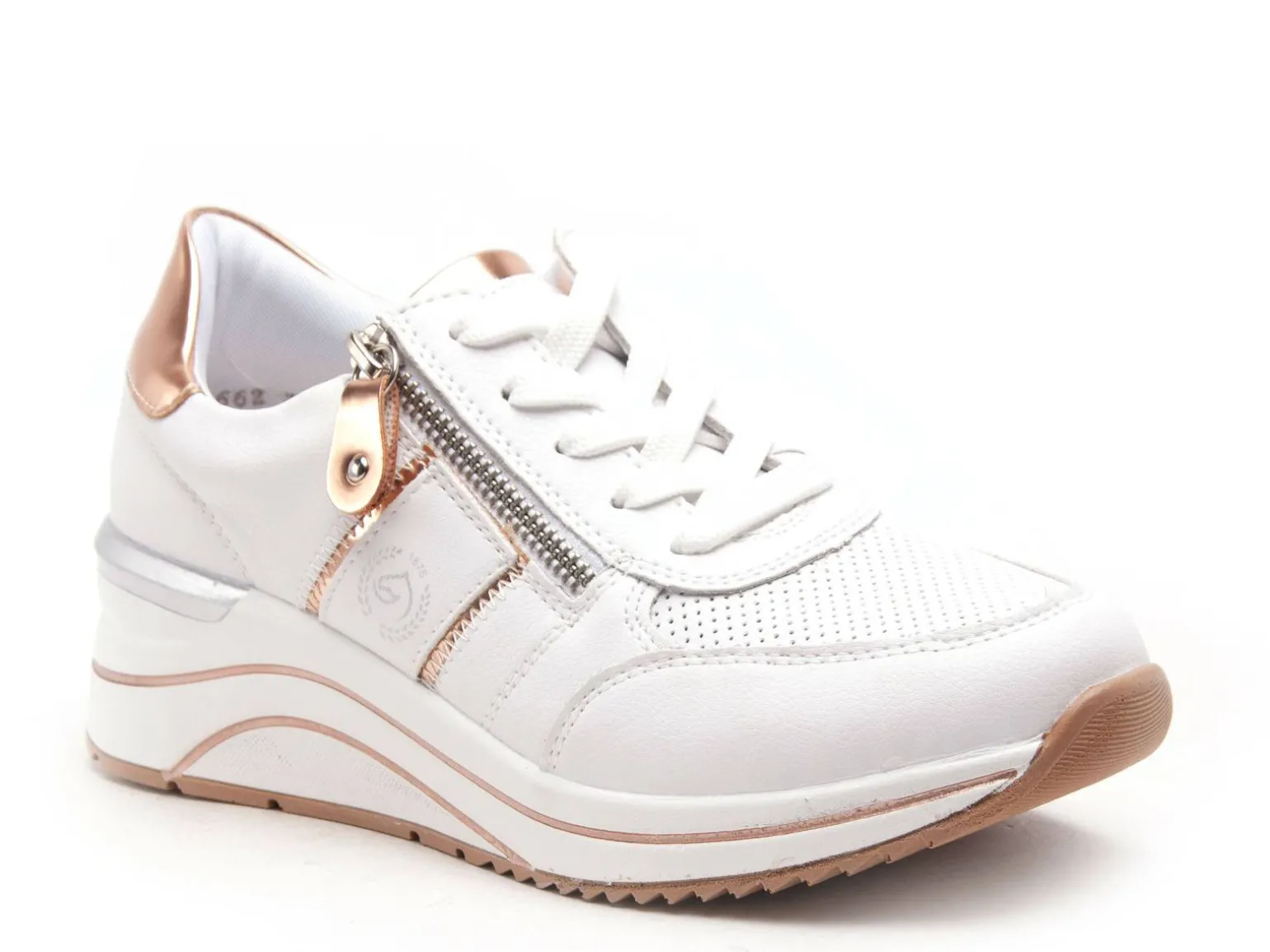 Remonte D0T04 Blanc Baskets Basses Femme