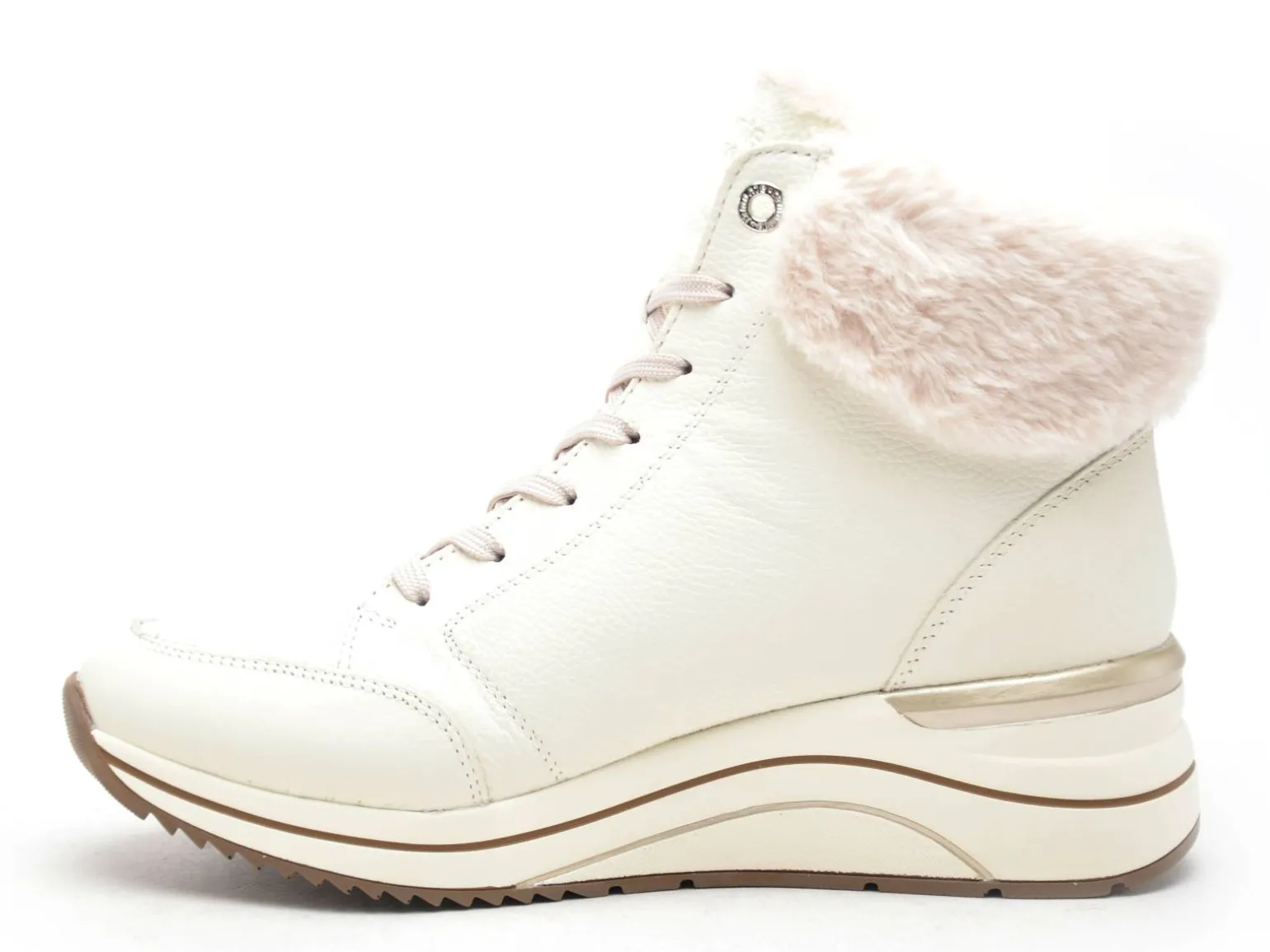 Remonte D0T77 Blanc Boots et Bottines à Talons Femme