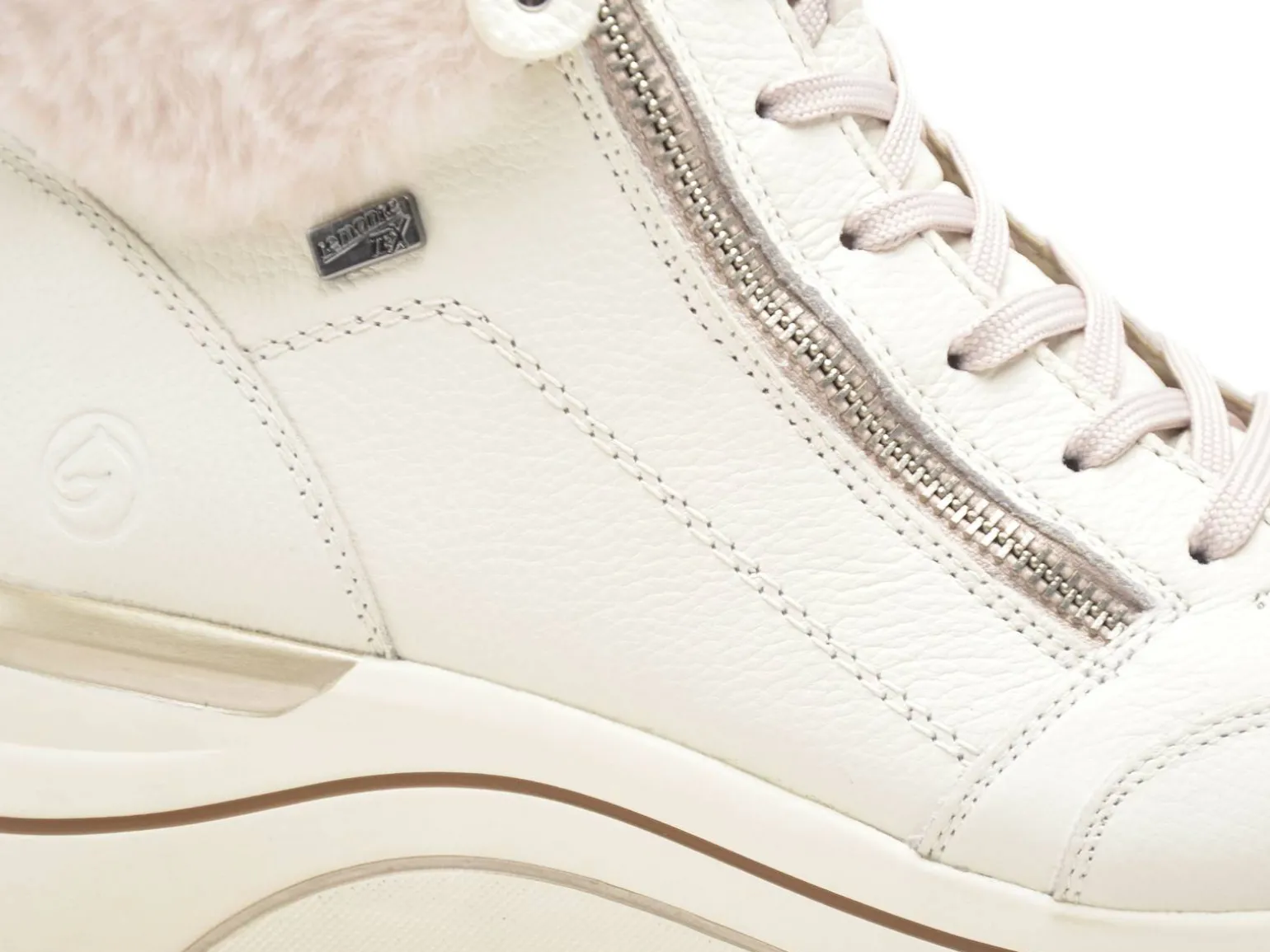 Remonte D0T77 Blanc Boots et Bottines à Talons Femme