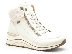 Remonte D0T77 Blanc Boots et Bottines à Talons Femme