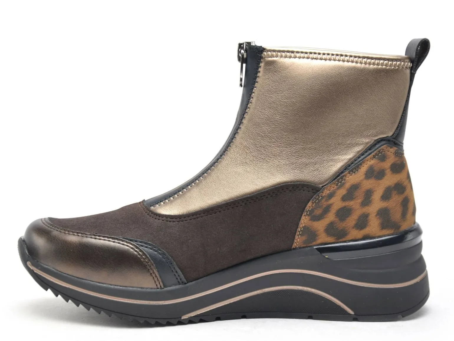 Remonte D0T78 Marron Boots et Bottines à Talons Femme