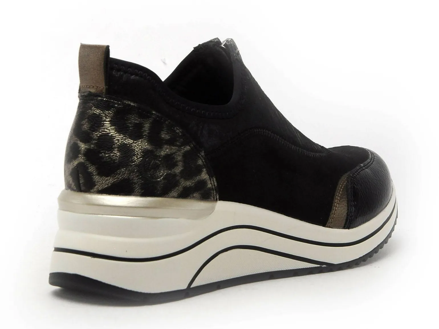 Remonte D0T08 Noir Baskets Basses Femme