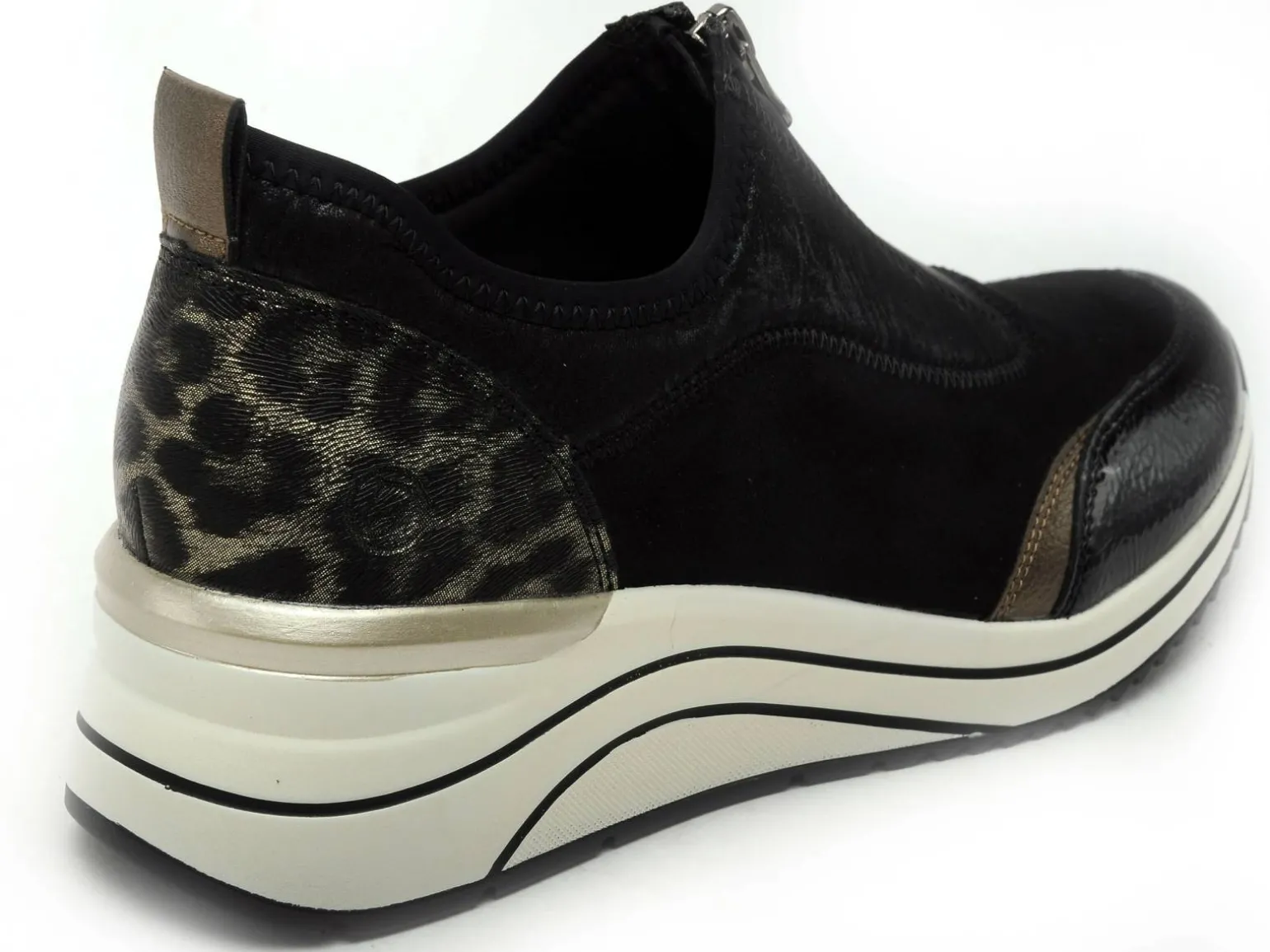 Remonte D0T08 Noir Baskets Basses Femme