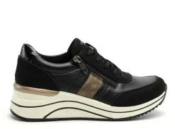 Remonte D0T09 Noir Baskets Basses Femme