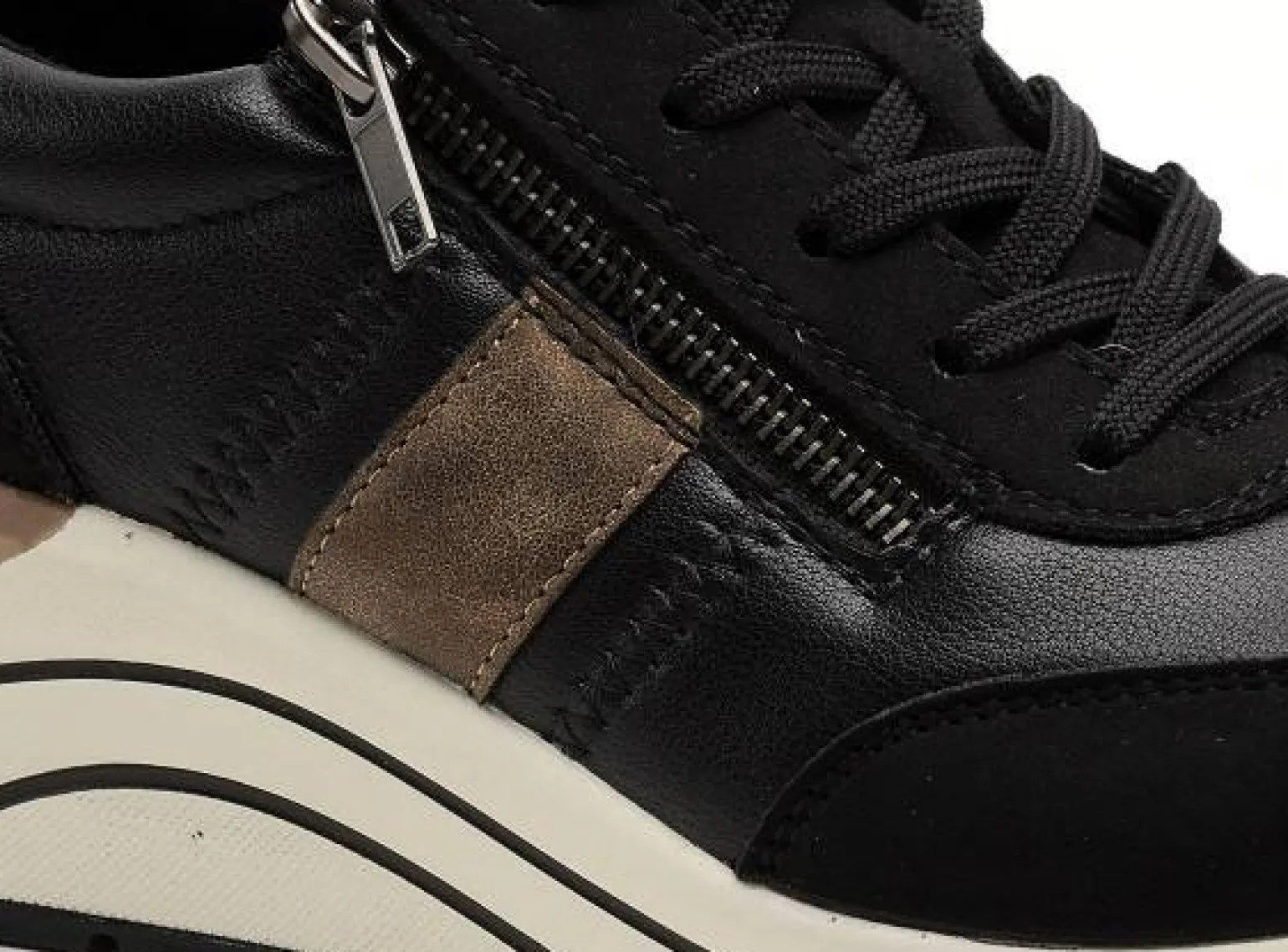 Remonte D0T09 Noir Baskets Basses Femme