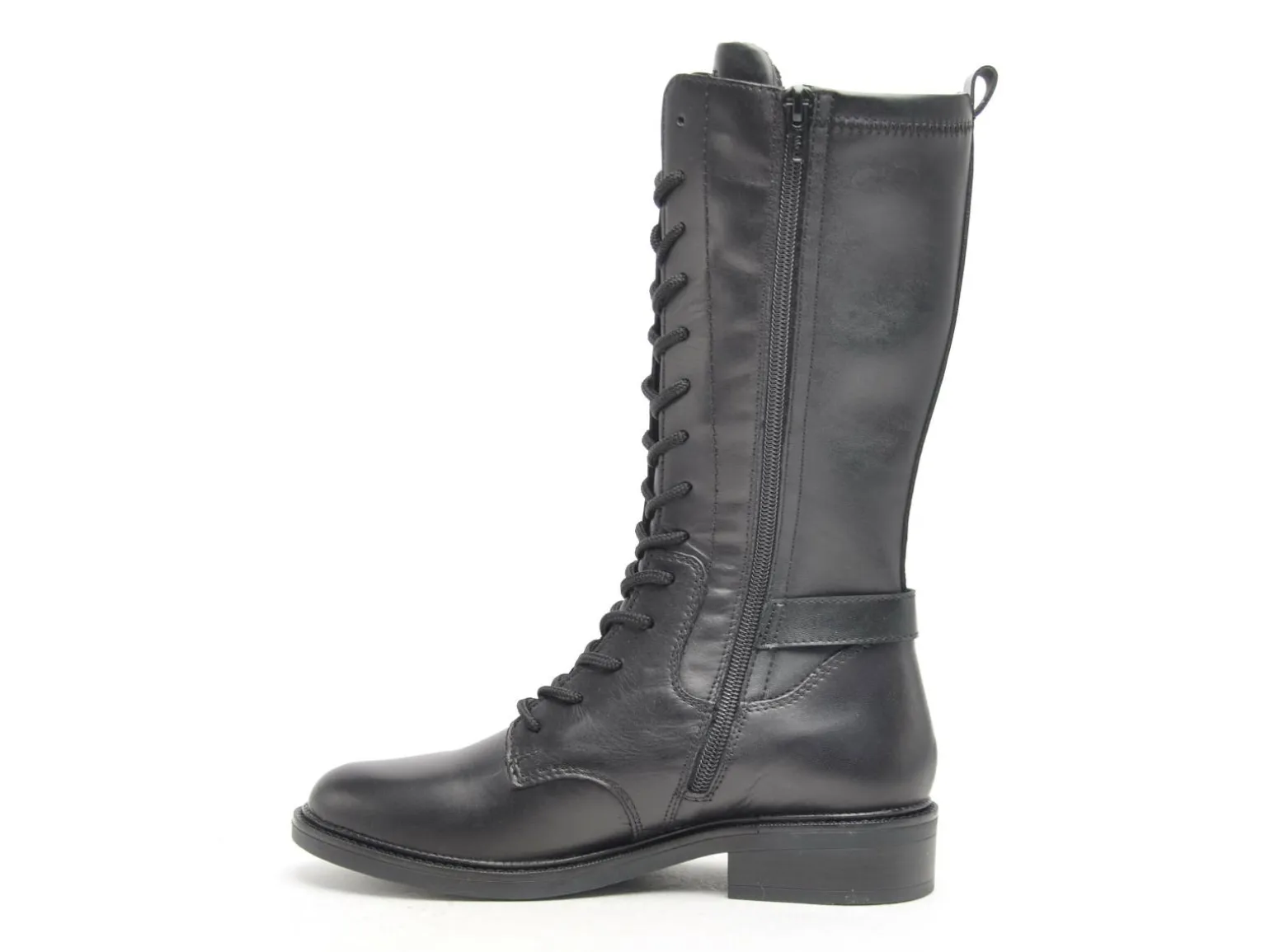 Remonte D2W71 Noir Bottes Plates Femme