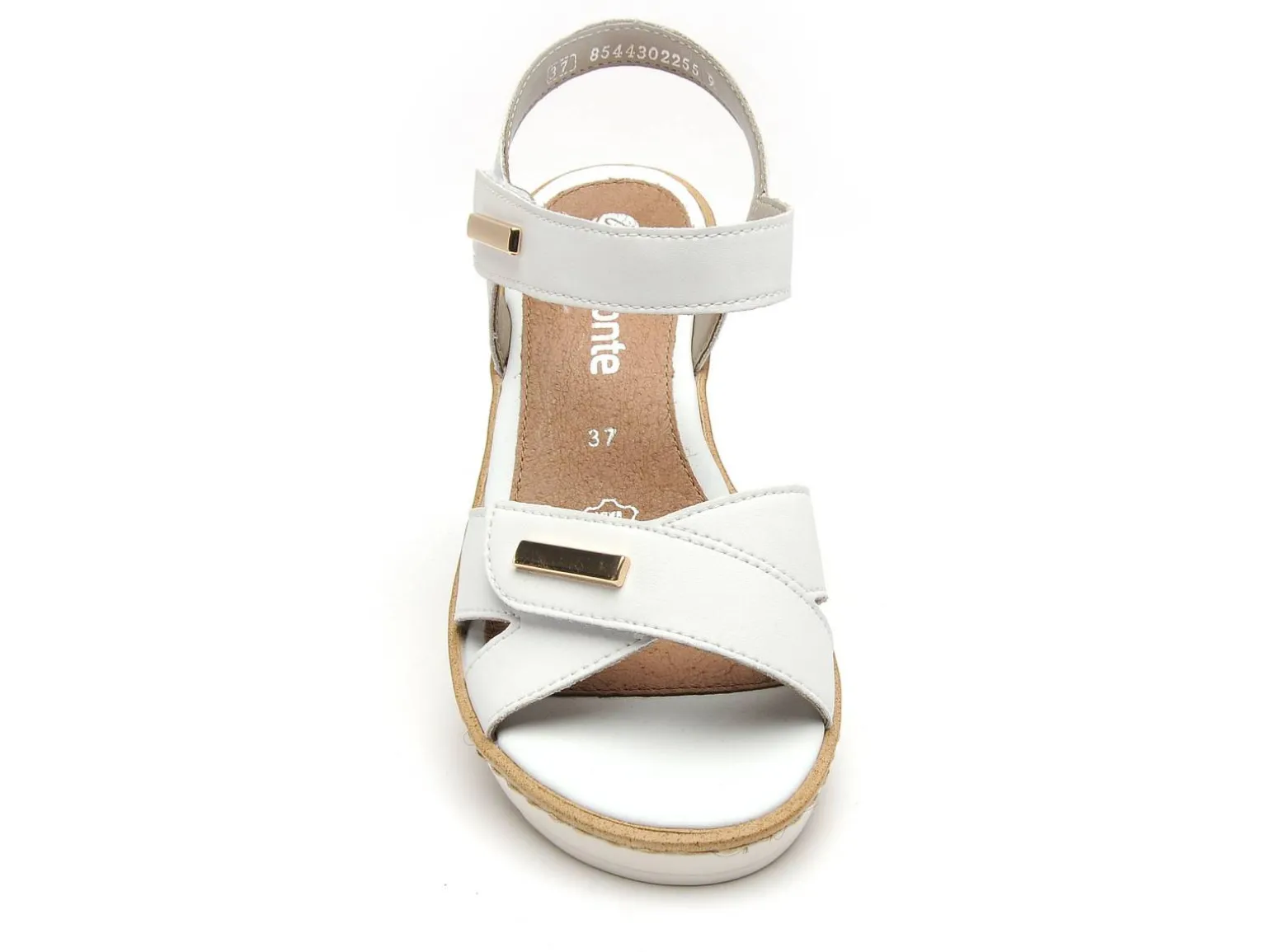 Remonte R6266 Blanc Sandales à Talons Femme