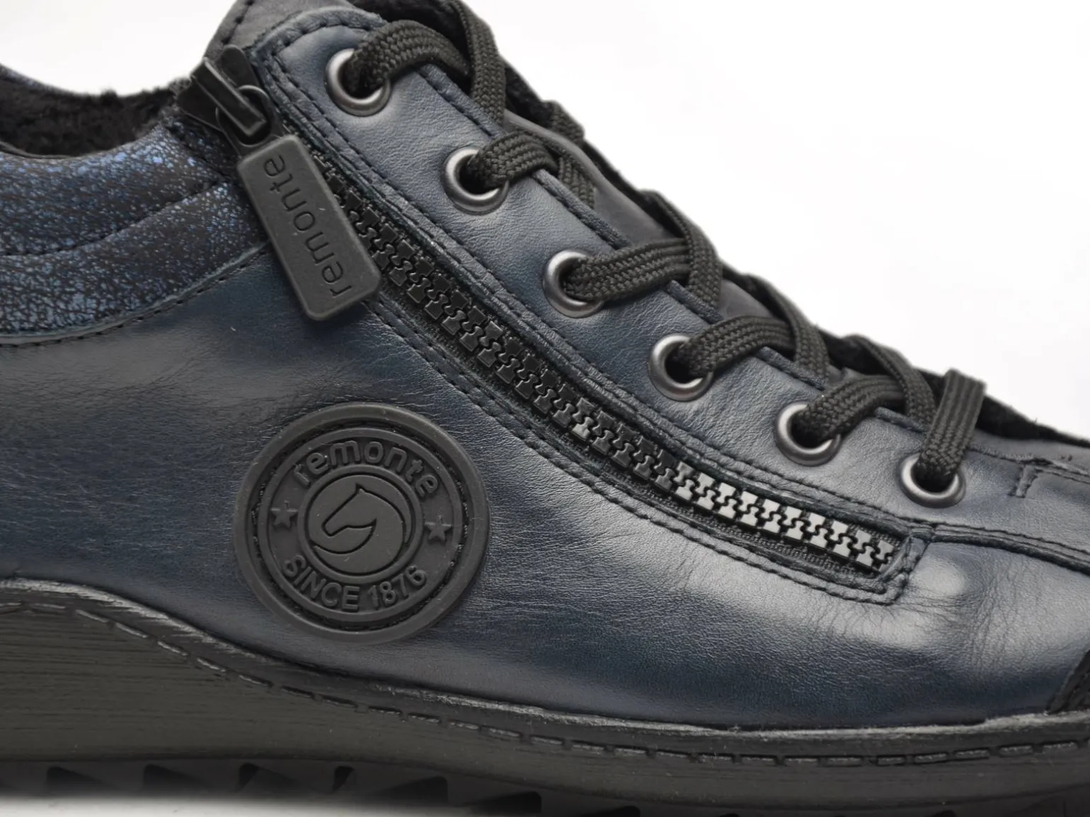 Remonte R1477 Bleu Basket Montante Femme