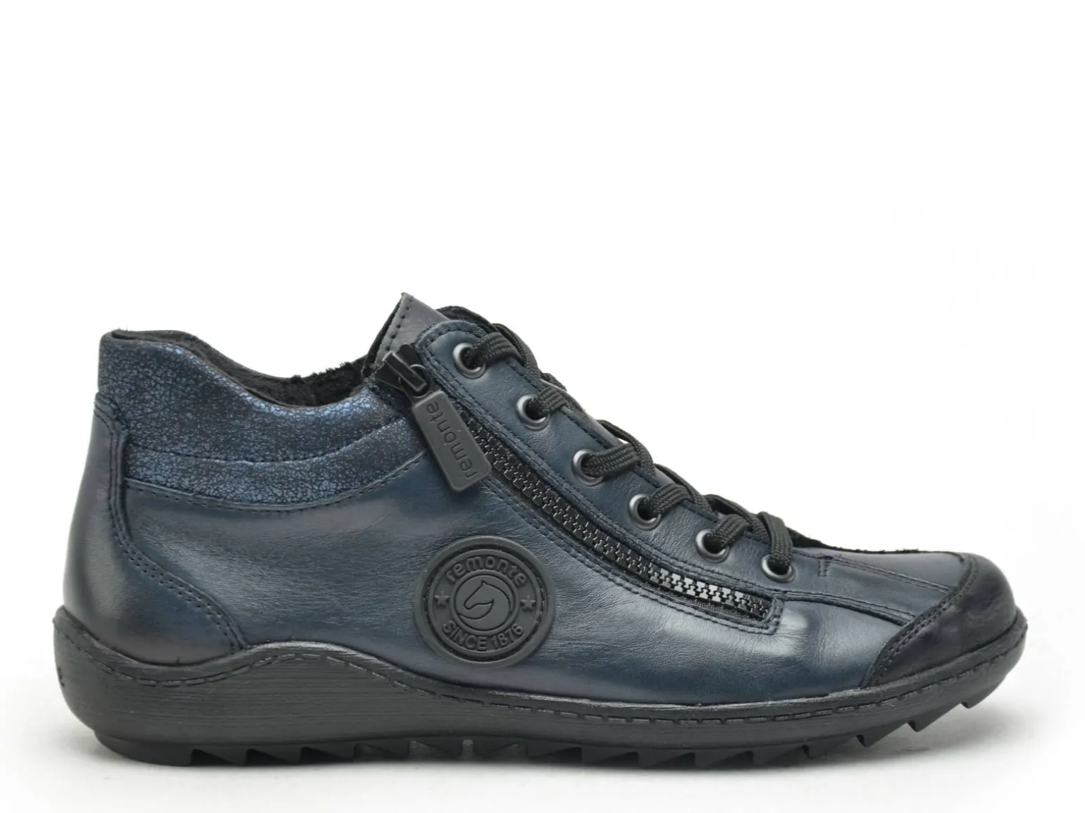 Remonte R1477 Bleu Basket Montante Femme