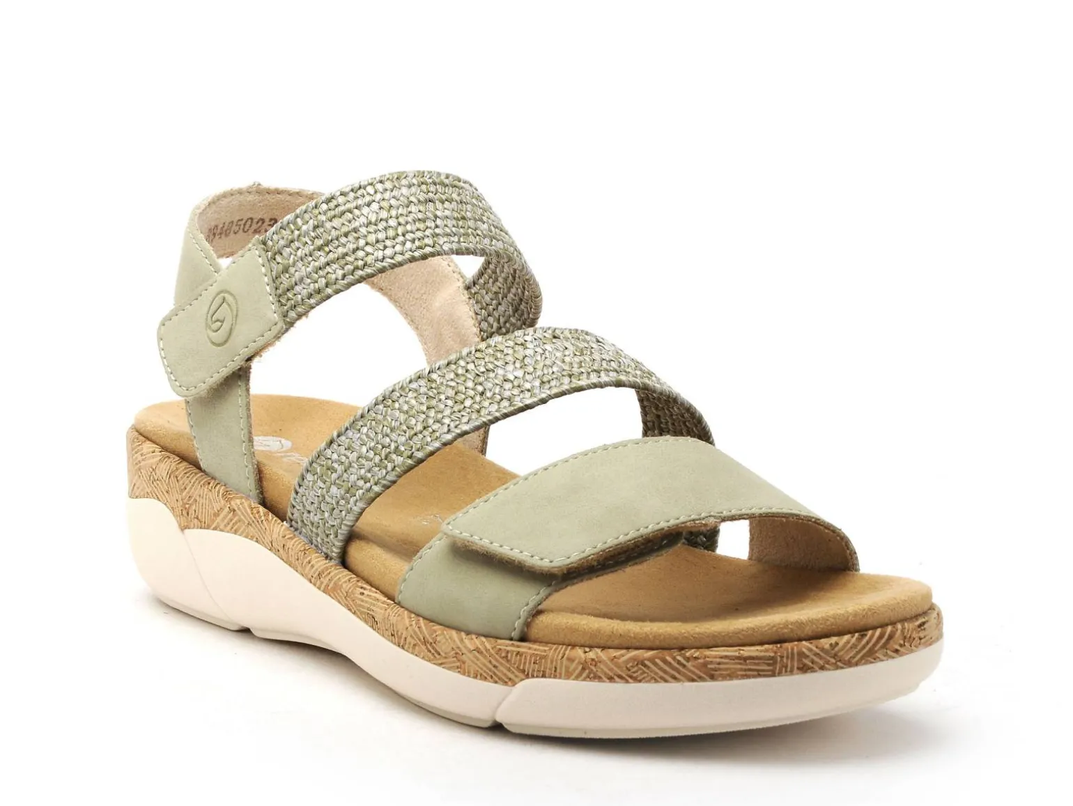 Remonte R6861 Kaki Sandales à Talons Femme