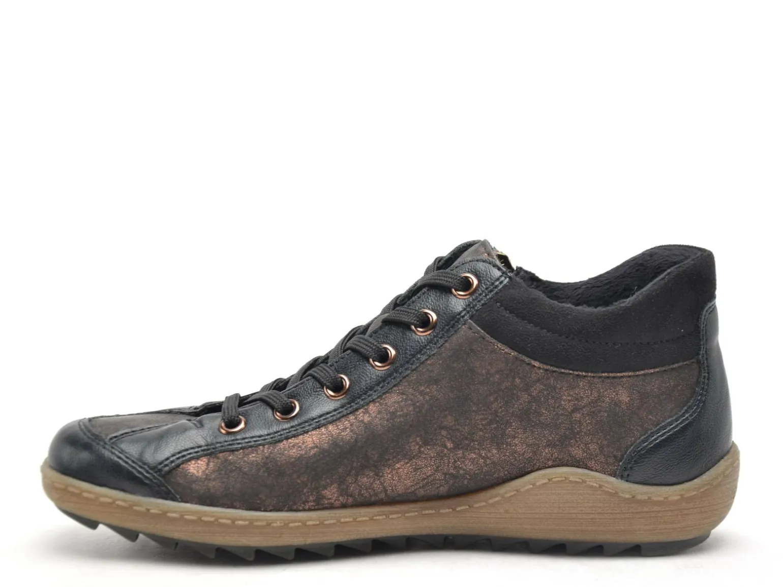 Remonte R1477 Noir Basket Montante Femme
