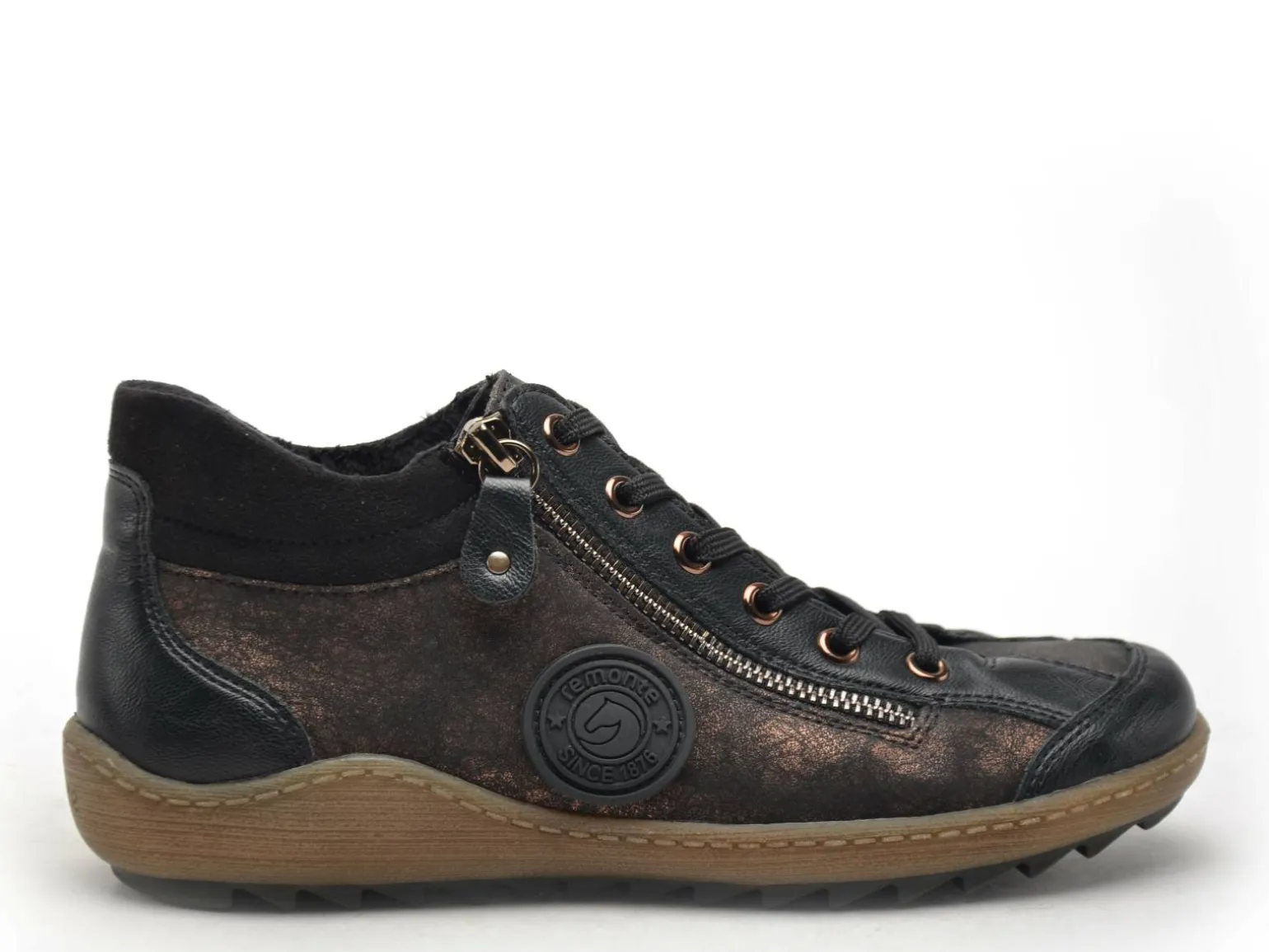 Remonte R1477 Noir Basket Montante Femme