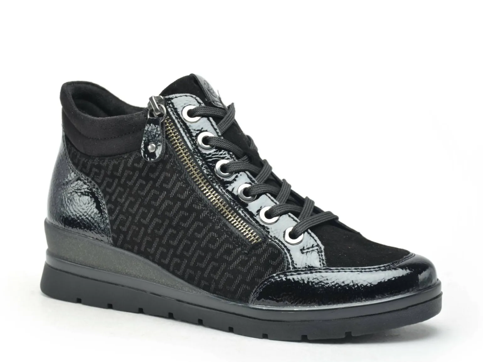 Remonte R0773 Noir Boots et Bottines à Talons Femme