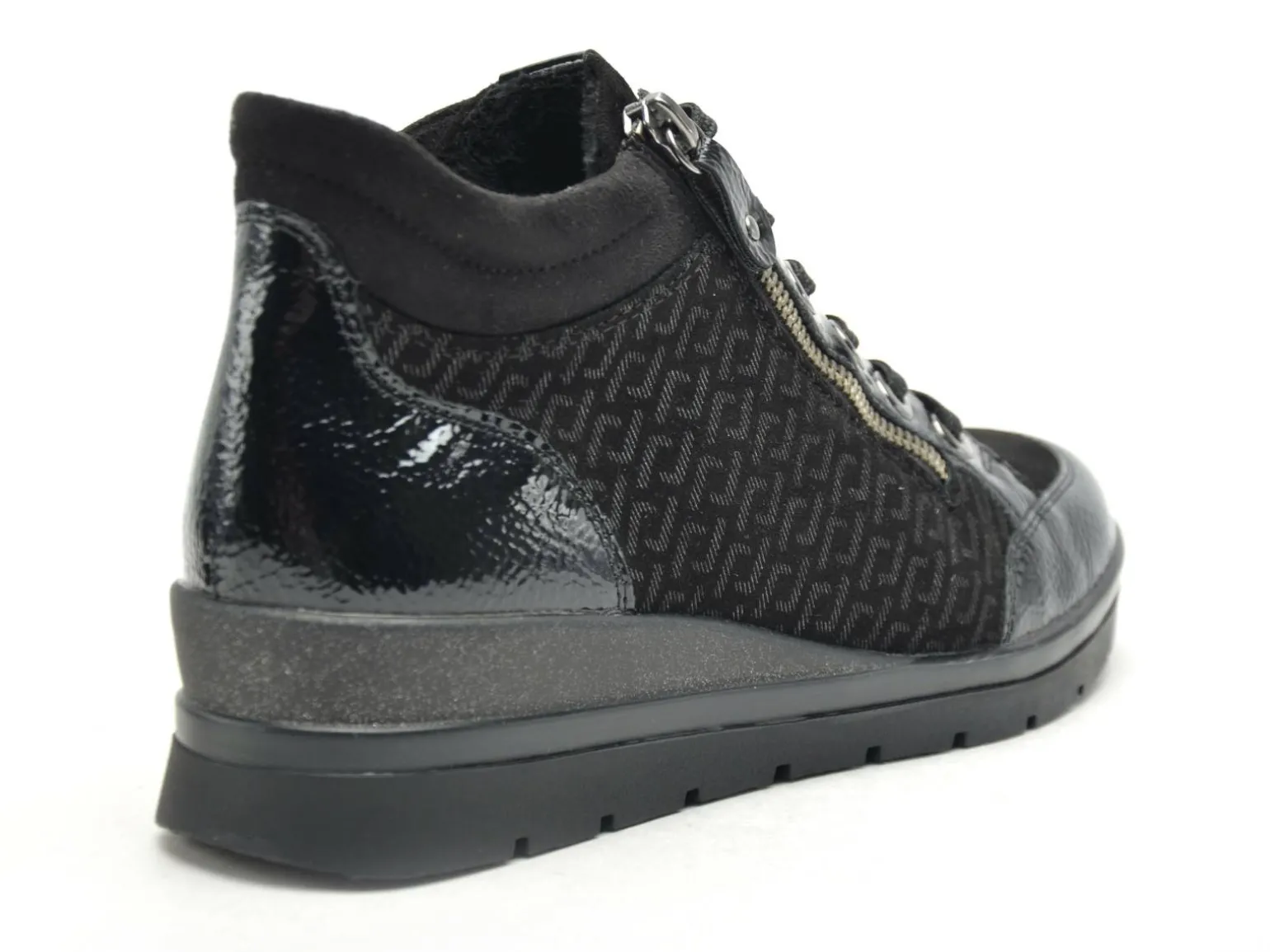 Remonte R0773 Noir Boots et Bottines à Talons Femme