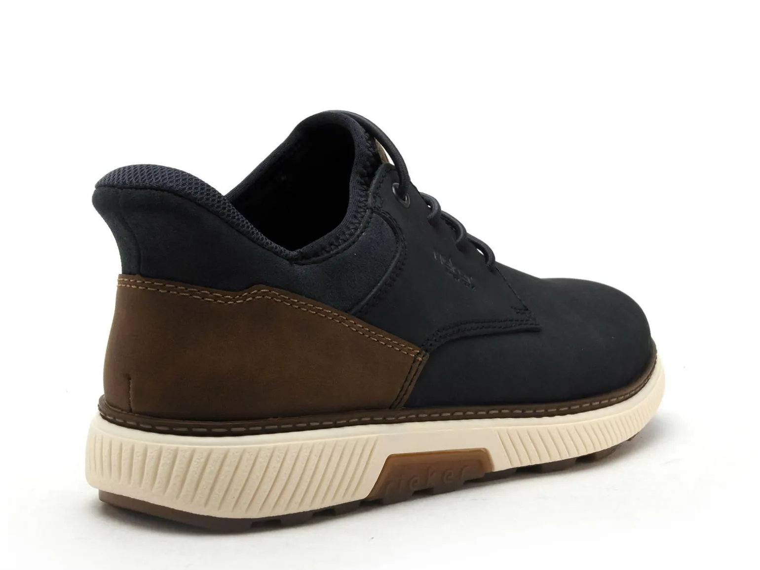 Rieker B3357 Bleu Baskets Basses Homme