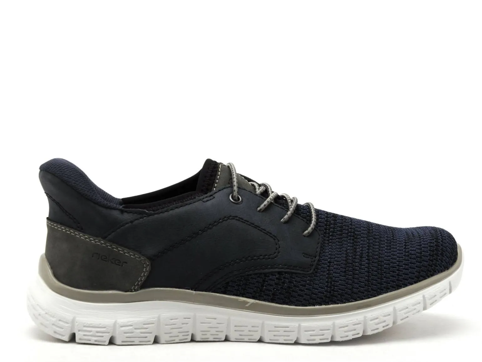 Rieker B6658 Bleu Baskets Basses Homme