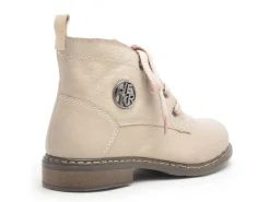 Rieker 71205 Beige Boots et Bottines Plates Femme