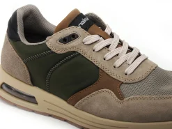 Rieker B1000 Kaki Baskets Basses Homme