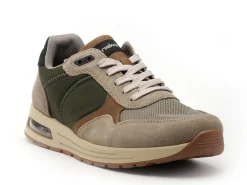 Rieker B1000 Kaki Baskets Basses Homme