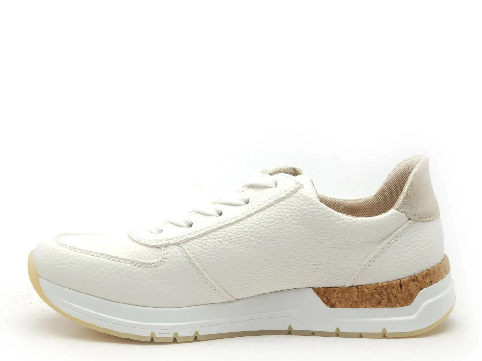 Rieker 58902 Blanc Baskets Basses Femme