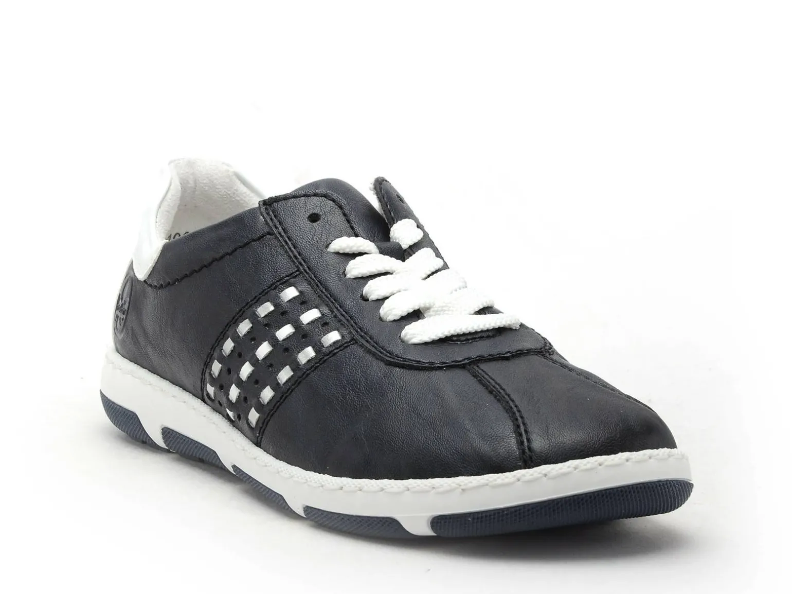 Rieker 42408 Bleu Baskets Basses Femme