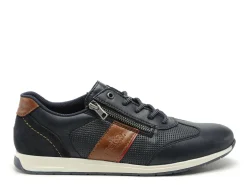 Rieker 11927 Bleu Baskets Basses Homme