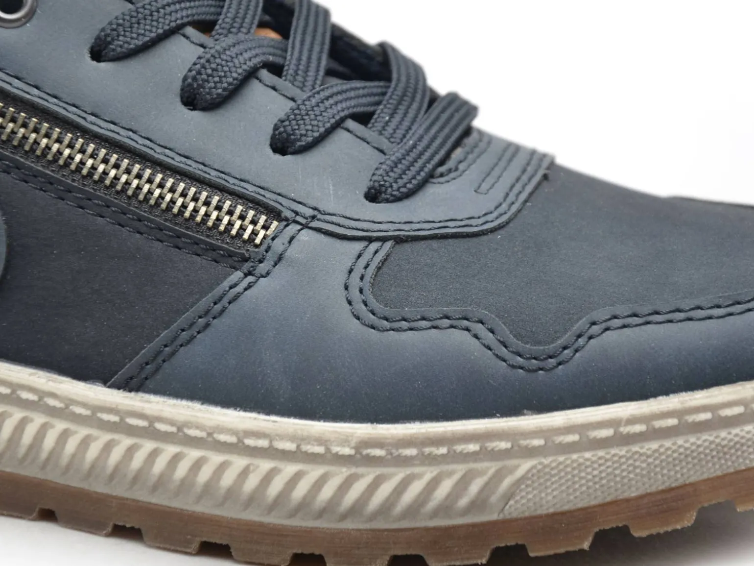 Rieker 37029 Bleu Baskets Basses Homme