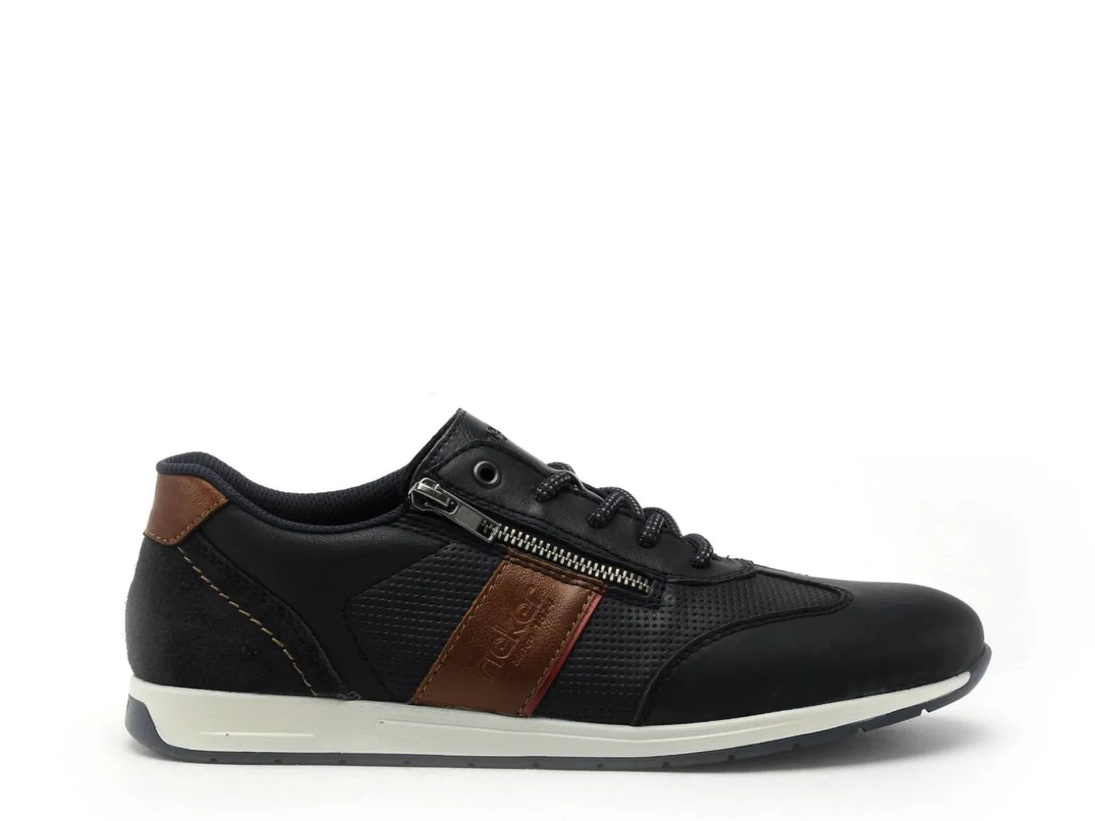 Rieker 11927 Bleu Baskets Basses Homme