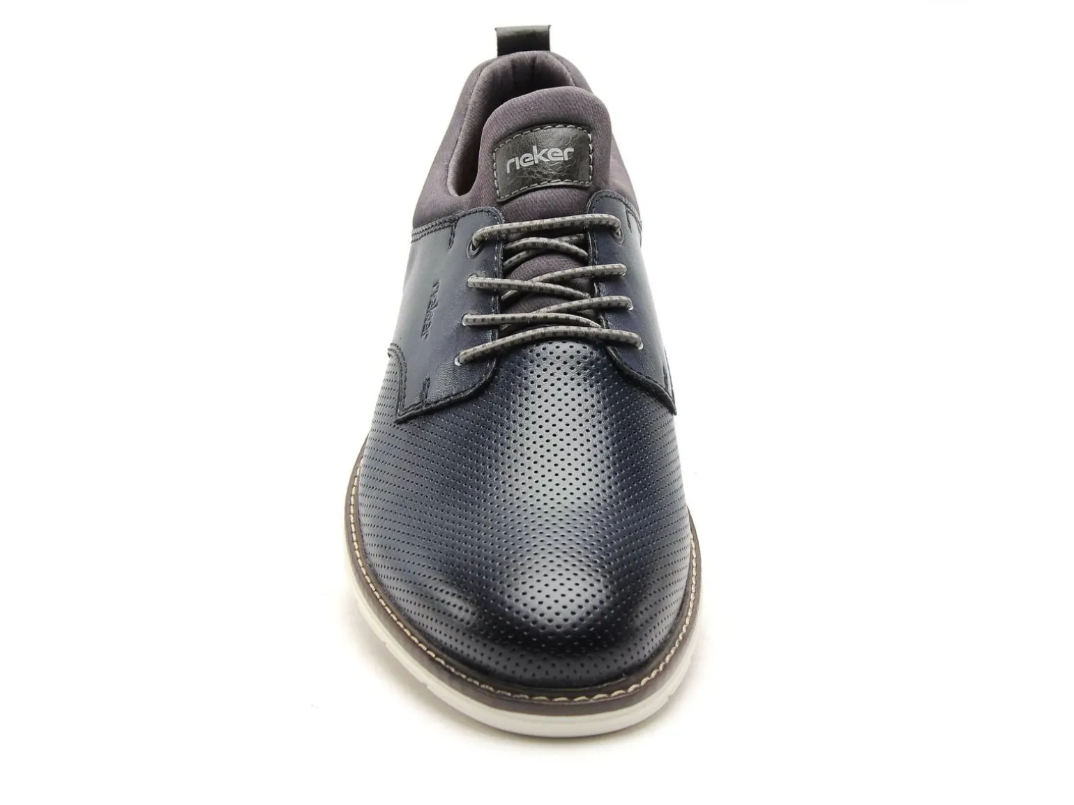 Rieker 14450 Bleu Chaussures de Ville Homme