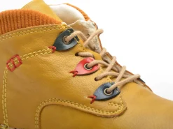 Rieker 52544 Jaune Boots et Bottines Plates Femme