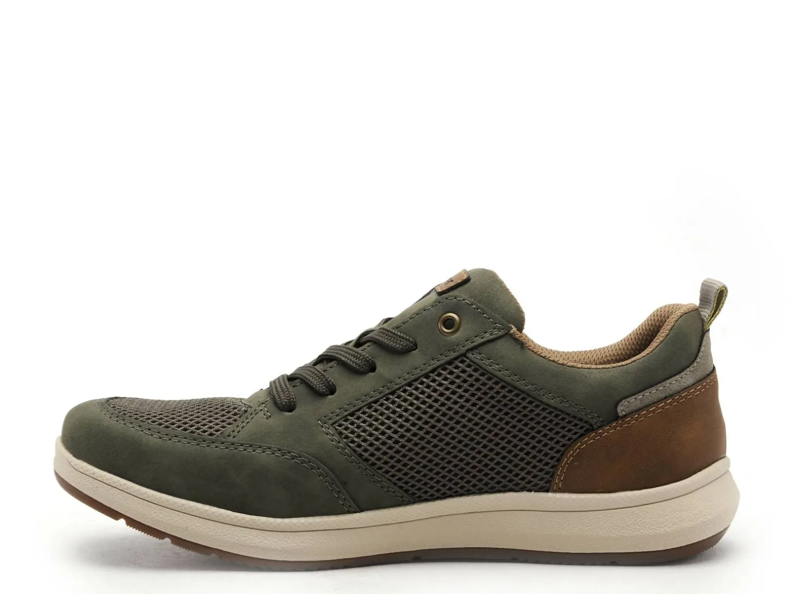 Rieker 16901 Kaki Baskets Basses Homme