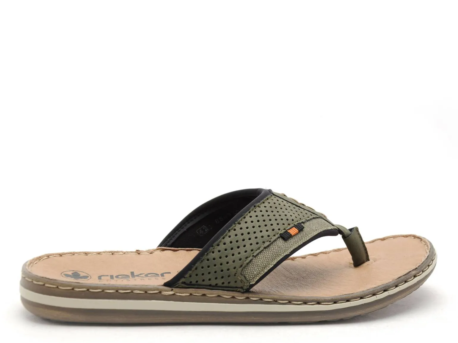 Rieker 21084 Kaki Mules Homme
