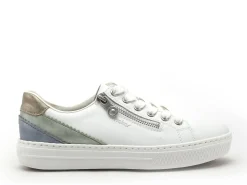 Rieker L5900 Blanc Baskets Basses Femme